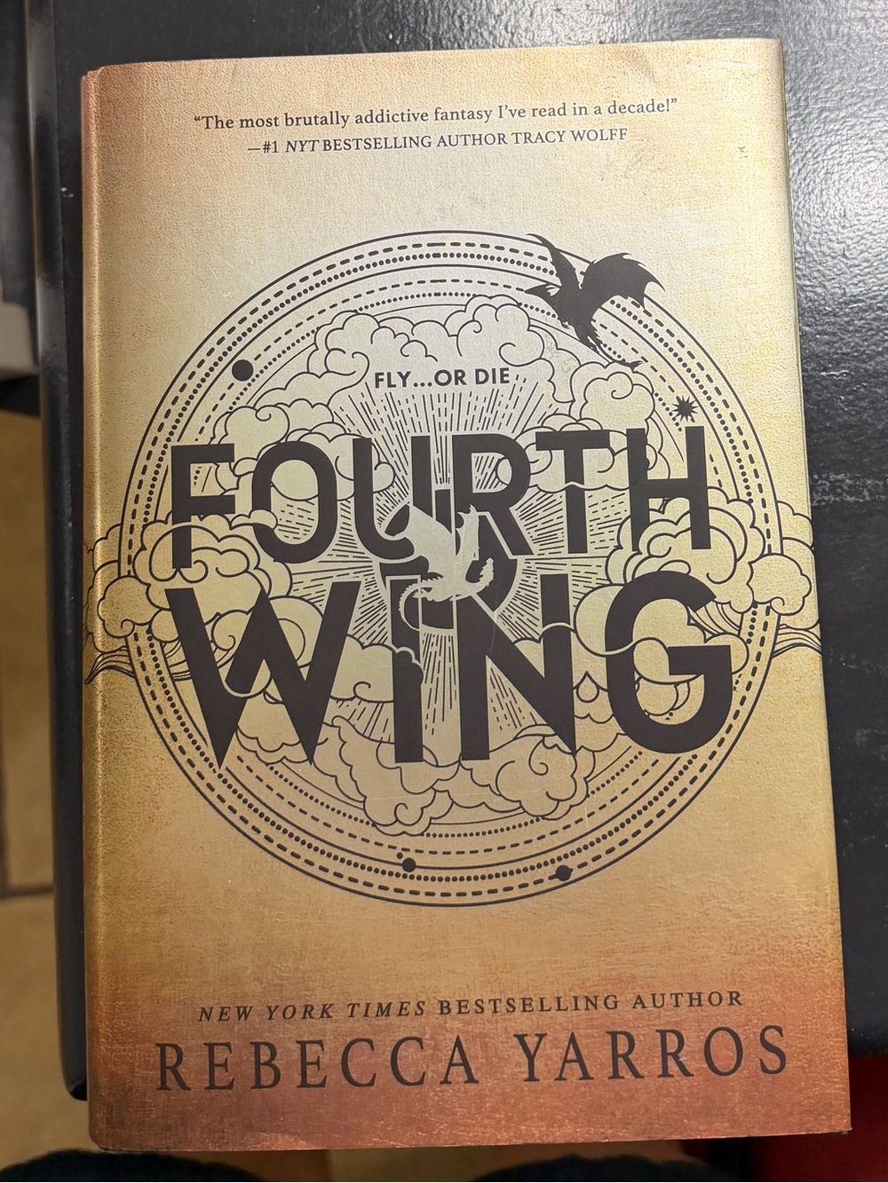 Fourth Wing Hardback with dustcover
